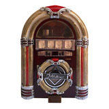 Jukebox Vintage Retrô Mp3 Cd Am fm 26 121 Classic Cor Marrom 110v 220v