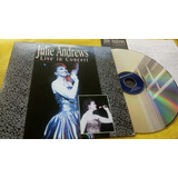 Julie Andrews Live In Concert Laserdisc