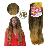 Jumbão Kanekalon Super X 400g Tranças Box Braid Jumbo