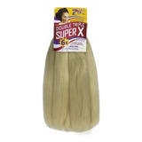 Jumbo Super X 400g Cabelo Sintético Jumbão Tranças Boxbraids Cor Loiro