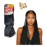 Jumbo Ultra Braid Original Super X Kanecalon Com 400g Trança
