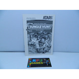 Jungle Hunt * Só O Manual Original Do Jogo * Atari - Loja Rj