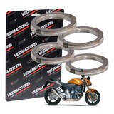 Junta Anéis Vedação Escape Cb 600f Hornet Vedamotors 4 Unid