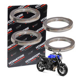 Junta Anéis Vedação Escape Yamaha Xj6 Vedamotors 4 Unid