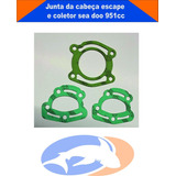 Junta Da Cabeça Do Escape E Coletor Sea Doo 951cc