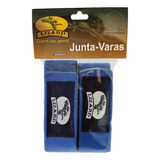 Junta Varas De Pesca Neoprene Com Velcro Lizard Fishing 2 Un Cor Azul
