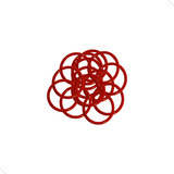 Juntas Anéis Oring 6mm Polegada Excelente Vedação 25 Unid
