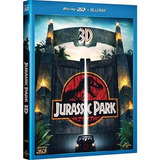 Jurassic Park Blu ray Duplo 2d 3d Sam Neill Laura Dern Spielberg