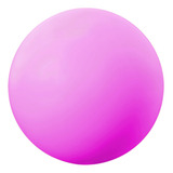 Justgofit Yoga Pilates Bola Overball 25 Cm Cor Rosa Pvc