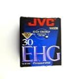 JVC Fitas De Filmadora VHS C De 30 Minutos Pacote Com 3 TC30EHGBH3 