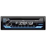 JVC KD TD72BT Bluetooth Car Stereo Com Porta USB  Rádio AM FM  CD E MP3 Player  Tela LCD De 13 Dígitos Dual Line  Din  EQ De 13 Bandas