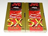 Jvc Qualidade Premium 6 Horas. Fitas Adesivas T-120 Sx Gold Vhs, Pacote Com 3