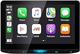 Jvc Receptor Estéreo Para Carro Bluetooth Kw-z1000w Com Porta Usb – Tela De Toque Flutuante De 10,1 Polegadas, Rádio Am/fm – Mp3 Player – Din Duplo – Waze-ready Com Apple Carplay Ou
