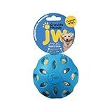 JW Bola Crackle Ball Para Cães Azul Medio