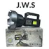Jws Lanterna Ws-730 Super Potente Led Alcança 2km Para Pesca Cor Preto