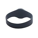 JYJRFID Pulseira De Silicone à Prova D água Clássica 1K RFID 13 56MHZ Pulseira De Silicone NFC Preta 10