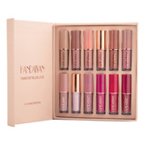 K Color Book Lip Gloss Conjunto De 12 Conjunto De 12