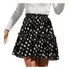 K Fashion Women Estampando Bandagens Casuais E Babados Franz