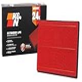 K N Filtro De Ar Do Motor Vida útil Estendida 24 000 Milhas Filtro De Ar De Substituição Compatível Com Dodge Ram Truck V6 V8 V10 2002 2019 1500 2500 3500 4500 5500 KNX 2247