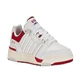 K Swiss Tênis Masculino SI 18 Rival Branco Brilhante Vermelho 40