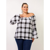K2 Blusa Xadrez Camisa