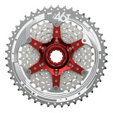 K7 Catraca Cassete Bike Mx8 11v Index 11 46 Cromado Sunrace