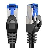 KabelDirekt Cabo Ethernet Cabo De Rede De 0 25 A 30 M Velocidade De Fibra óptica Para Redes Gigabit Com 1 Gbps Para Switches Roteadores Modems Com RJ45 Preto Prata 