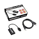 Kacenray Conversor HDMI Para Nintendo Gamecube NGC N64 SNES SFC 1080P Adaptador HDMI Upscaler Com Interruptor De Sinal AV S Video E Interruptor De Proporção 4 3 16 9 Para Console De Jogos Nintendo