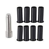 KACEPAR Kit De Inserção De Dobradiça De Porta Com Ferramenta De Remoção 1 Conjunto De Peças De Substituição De Forros De Bucha De Dobradiça De Porta 2007 2019 Compatível Com Jeep Wrangler JK 4