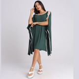 Kaftan Estilo Bata Vestido