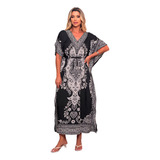 Kaftan Longo Vestido Indiano
