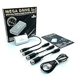 Kaico Adaptador HDMI Duplo SEGA Genesis - Saturn 2X Line - Para Uso Com Sega Saturn- Megadrive- Genesis- SNK Neo Geo - Suporta RGB E Saída Composto - Tudo Em Uma Linha Dupla X2 HDMI Para SEGA