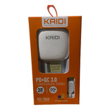 Kaidi Carregador Turbo 20w