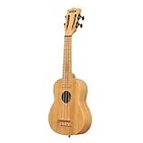 Kala Brand Music Co- Bamboo Collection- Ukulele De 4 Cordas- Direita- Natural- Soprano -KA-BMB-S-