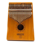 Kalimba 17 Chaves Piano De Mão Madeira Mogno K 17