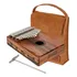 Kalimba Mahalo Tradicional 17 Teclas C  Martelo Afinador E B Cor Marrom