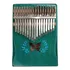 Kalimba Mbira Piano Portátil 17 Teclas Madeira Sólida