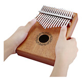 Kalimba Piano De Dedo Turbo Jr Km 17 Mahogany