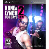 Kane & Lynch 2 Dog Days Ps3 Lacrado Original Mídia Física