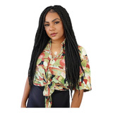 Kanekalon Jumbo jumbao Ultra Braid Tranças Croche Braids Cor Preto Cor 01
