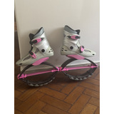 Kangoo Jump Kj Power Shoe 32 A 34 Cinza E Rosa