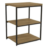 Kappesberg Li004 Estante Marrom E Preto 76x45cm
