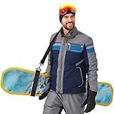 Kapstrom Alça De Ombro Para Snowboard Alça De Transporte Premium Para Snowboard Com Almofada De Ombro Acolchoada Alça De Ombro Para Homens E Mulheres Comprimento Da Alça Ajustável Serve Para