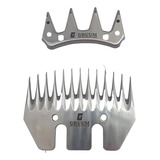 Kaqi Kit Lâminas 13 Dentes Tosquiadeira Tosar Carneiro Ovino Ovelha