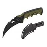 Karambit Estilo Faca Com Bainha Verde