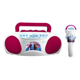 Karaoke Musical Boombox Infantil Frozen Disney
