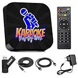 Karaoke Party Box Preto +de 1000 Musicas Videoke (sistema Com Pontuação)