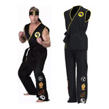 Karate Kid Cobra Kai Taekwondo Traje Cosplay Criança Adulto