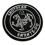 Karate Shotokan Patch Bordado