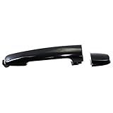 KarParts360 Maçaneta Da Porta Para Toyota RAV4 2001 2012 Lado Do Motorista Ou Do Passageiro Exterior Preto Liso Traseira Acabamento Todos Os Submodelos
